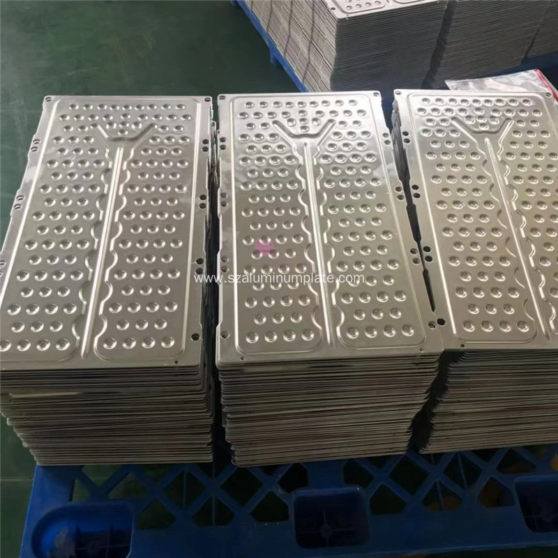 aluminum water cooling plate design example for BEV for Sale, Offer